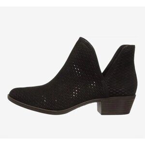 Black Lucky Brand Women's Baley BOHO ankle boot size 7 Medium Width